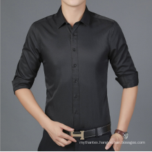 Slim Fit Man Dress Shirts Latest design 100% cotton fabric custom shirts men dress shirts